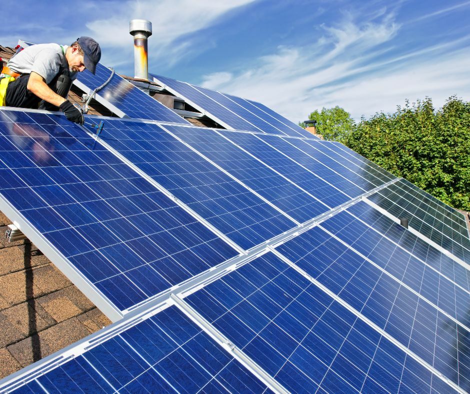 solar panel installation